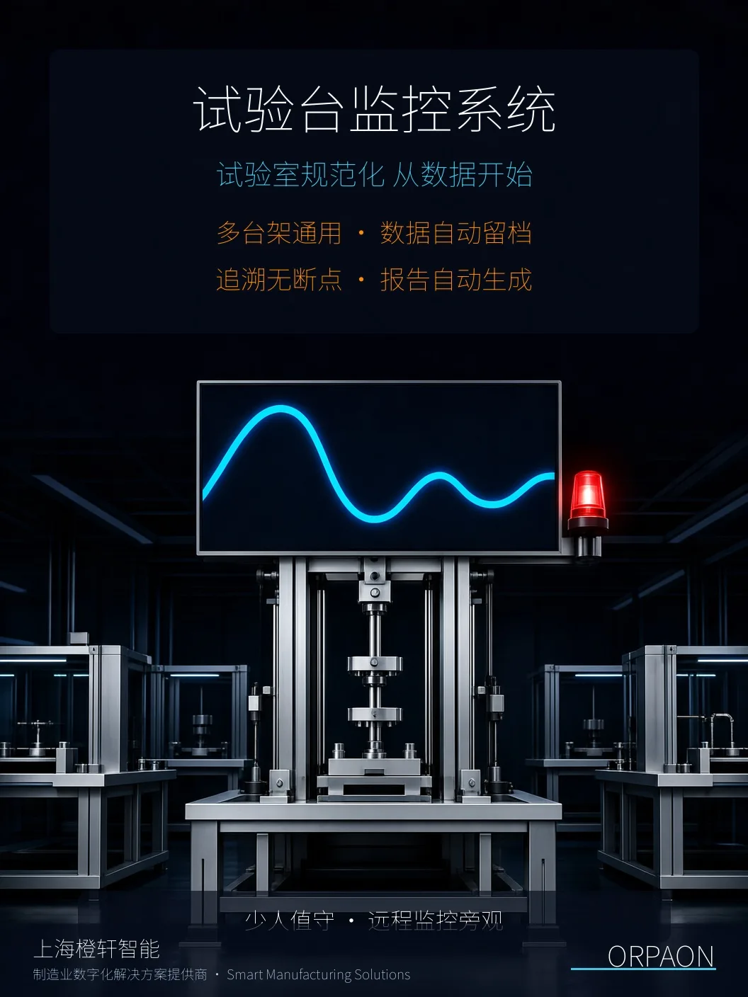试验台监控系统_条码工件绑定与数据追溯界面