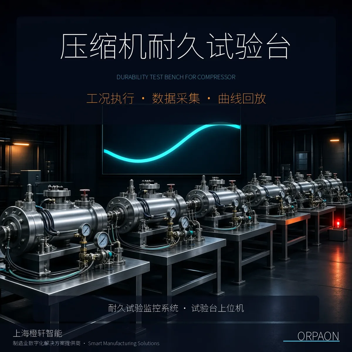 压缩机耐久试验台：让每一轮试验都规范、可复现、可追溯