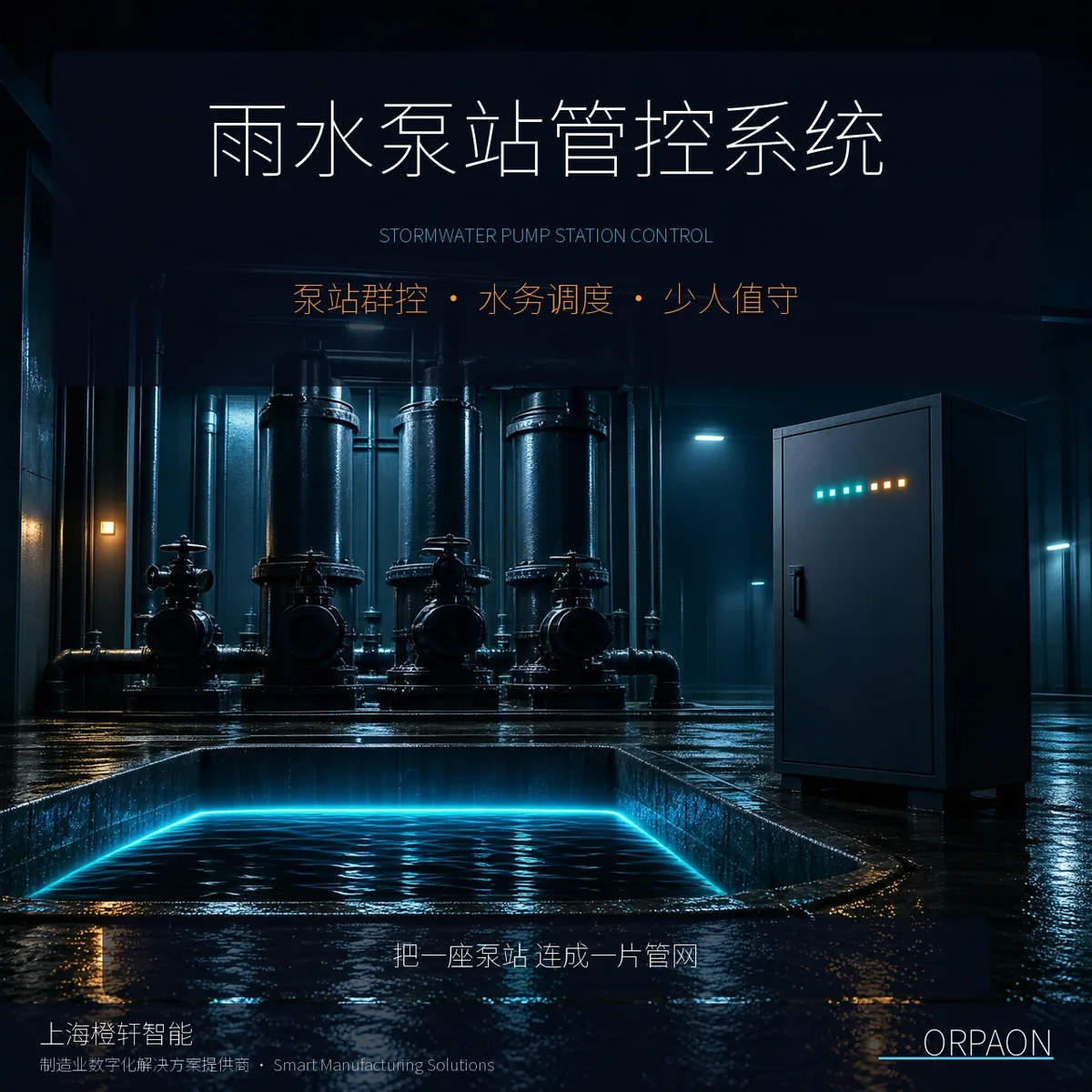 一场暴雨之后才想起来的泵站：雨水泵站管控系统该管住哪三件事