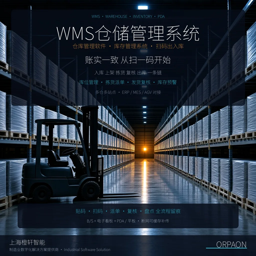WMS仓储管理系统：仓库的四本账，怎么记成一本